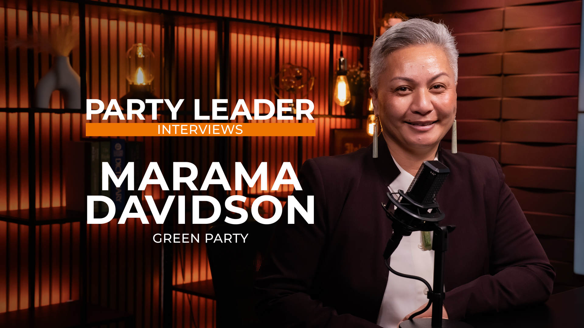 Watch the Marama Davidson interview